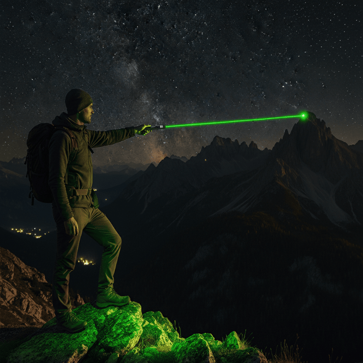 Universal Laser Pointer with Adjustable Focus