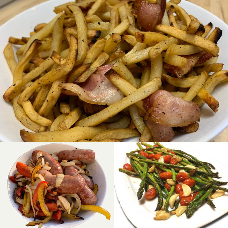 Grillkurv in Stainless Steel - Rotating 360° for Even Cooking