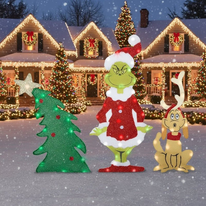 Grinch suffered hagedeko ration for outdoor usage