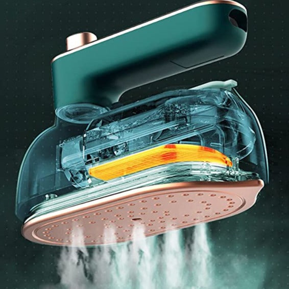 Powerfully handheld tumble flat-iron for quick and easy stryking
