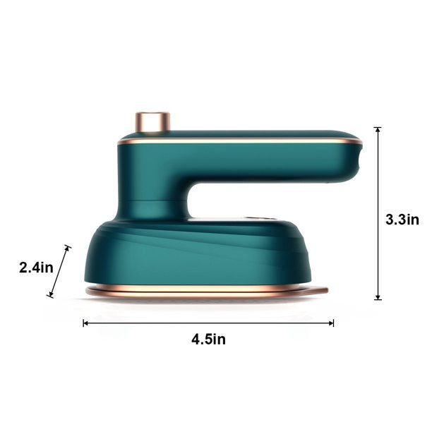 Powerfully handheld tumble flat-iron for quick and easy stryking