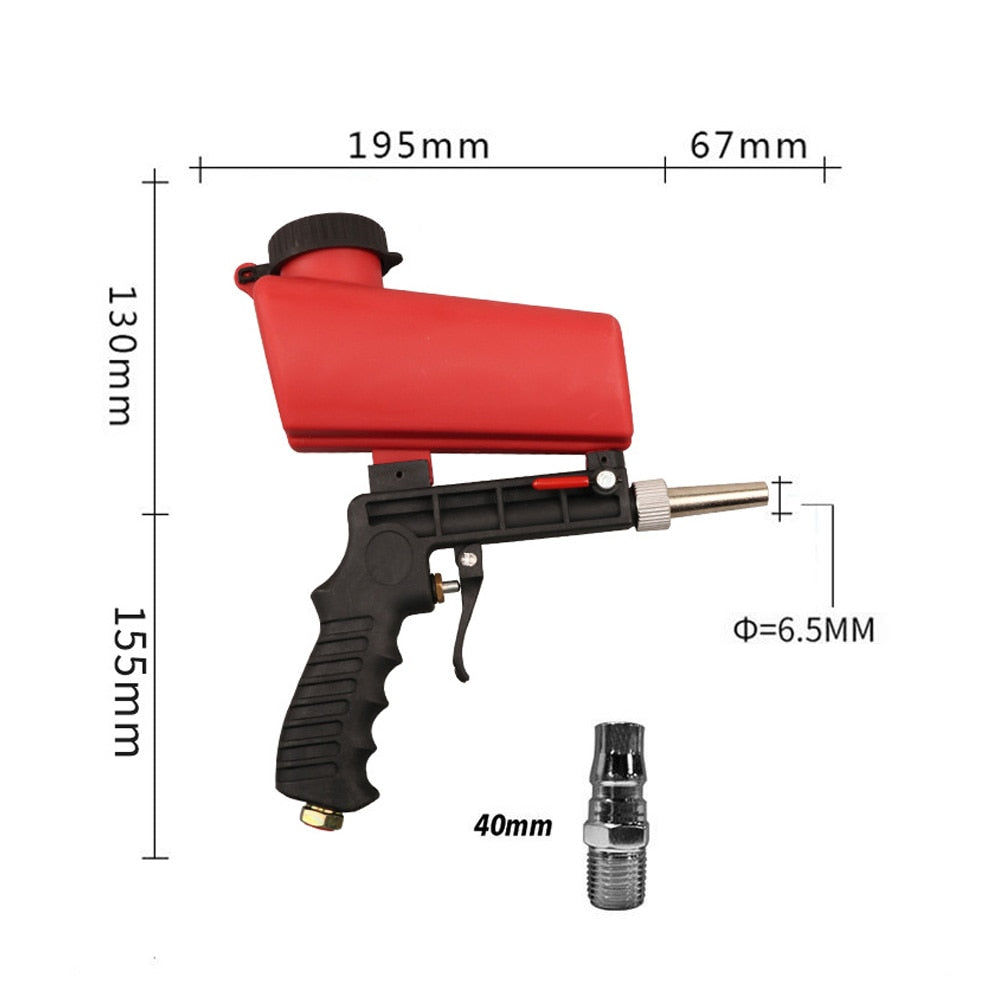 Handheld sandb lock for effective cleaning