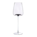 Elegant handmade crystal ice cream for wine and champagne