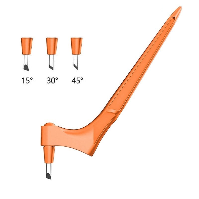 Håndverksskjäreverktöy with 360° roter only knife for precision