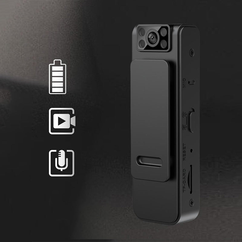 HD-camera with magnetic clips | Vidvinkelopptak