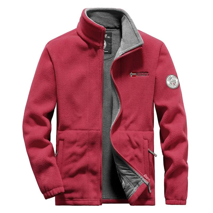 Thick polarfleece jacket for men - warm &amp; robust