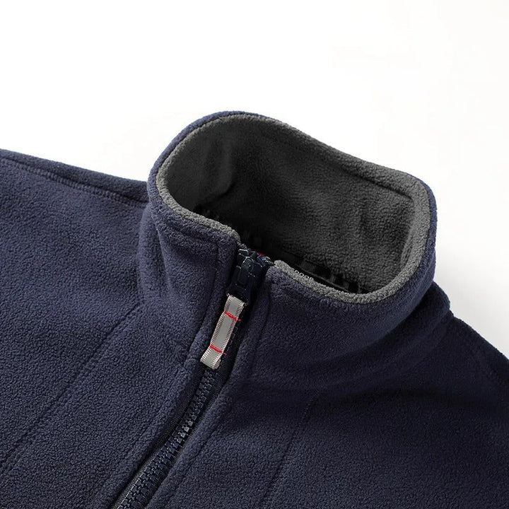 Thick polarfleece jacket for men - warm &amp; robust