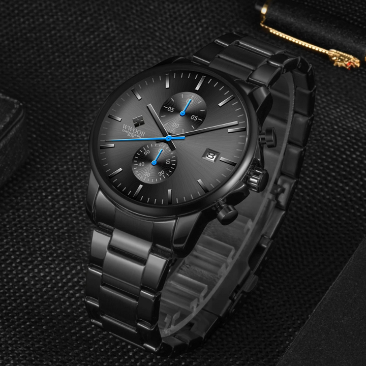 Men buisi Ness watch in rust free steel