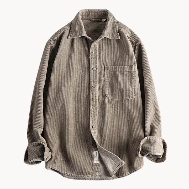 Shirts with avslappnad fit and brystl over