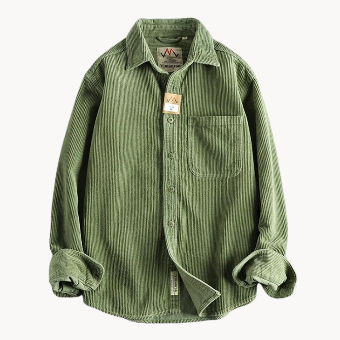 Shirts with avslappnad fit and brystl over