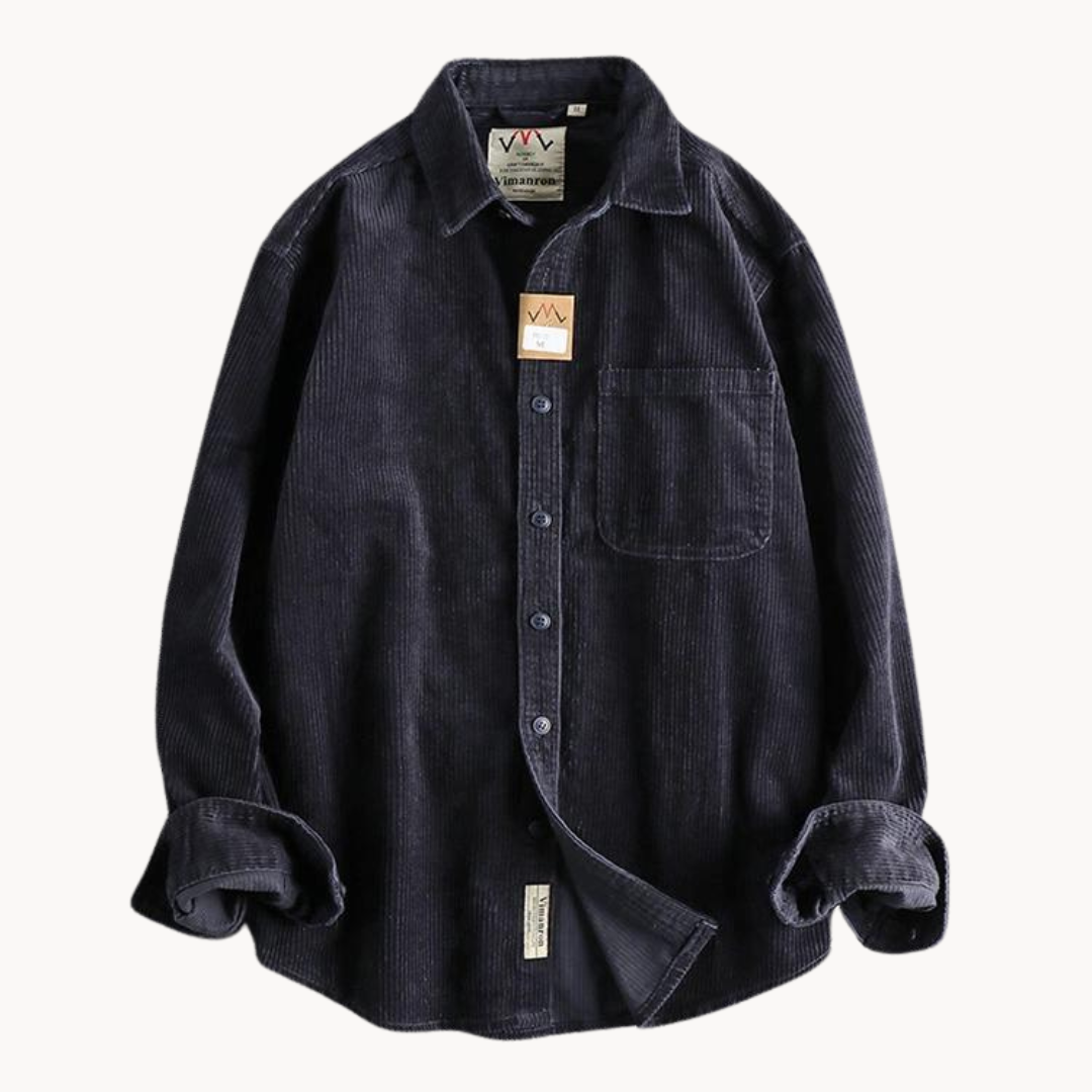 Shirts with avslappnad fit and brystl over