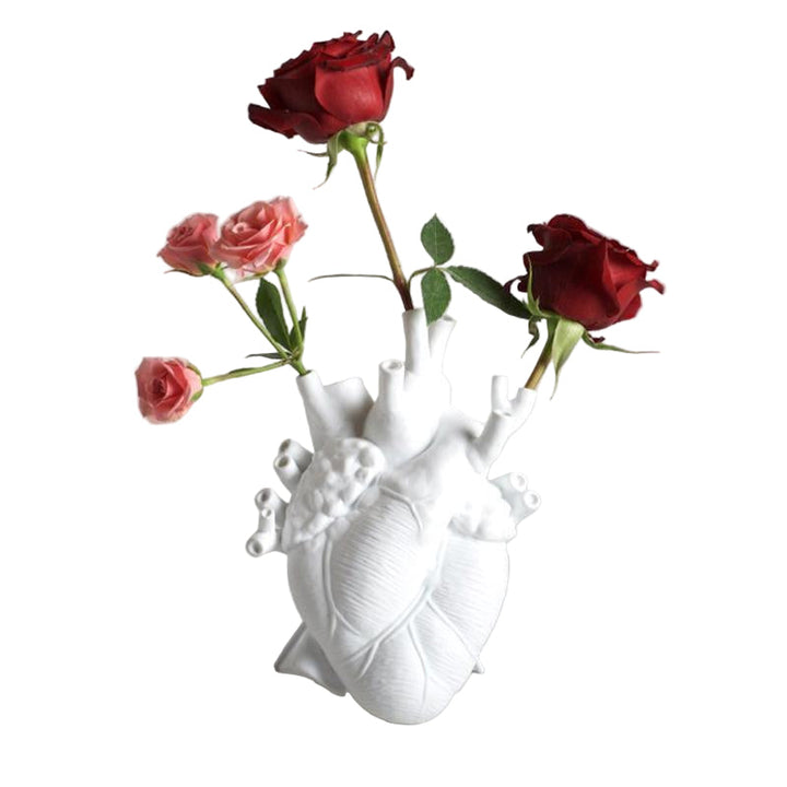 Heart-shaped Vase for Indoor Decoration