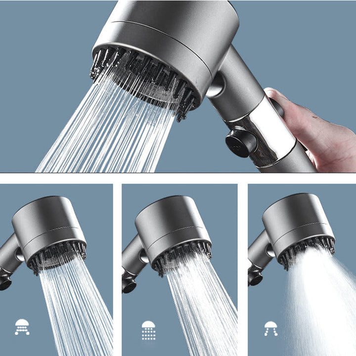 Högtrycksdusjhode - Innovativt dusjfilter with 3 modes