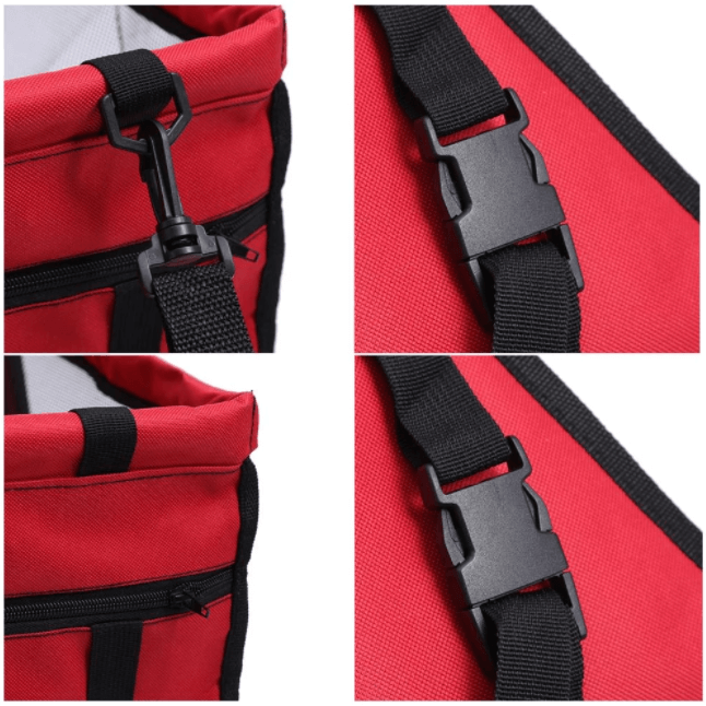 Hundebil chair for safe travel - 40 x 30 x 25 cm