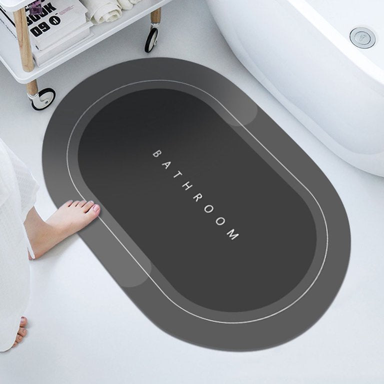 Quick-drying only non-slip baderom speciell for secure and clean gulv
