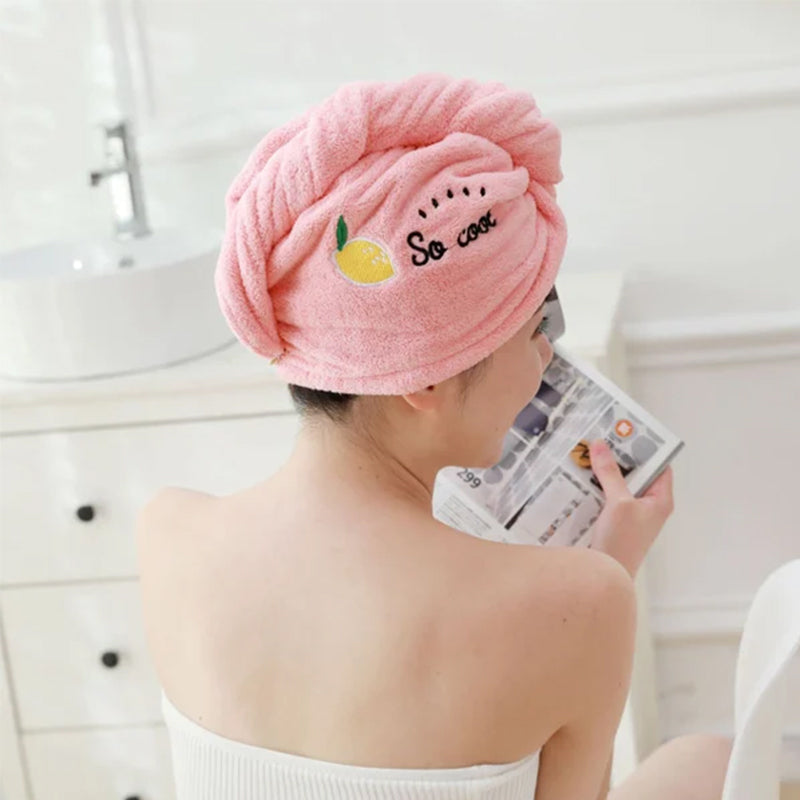 Quick-drying håndklehatt - Super-absorbent | Protects The hair