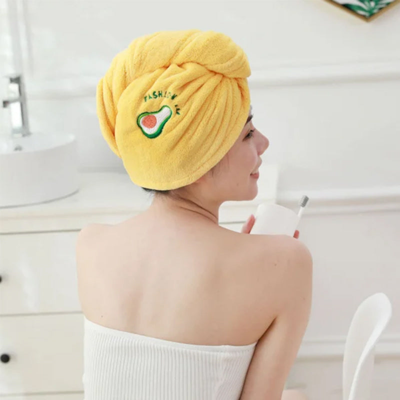 Quick-drying håndklehatt - Super-absorbent | Protects The hair