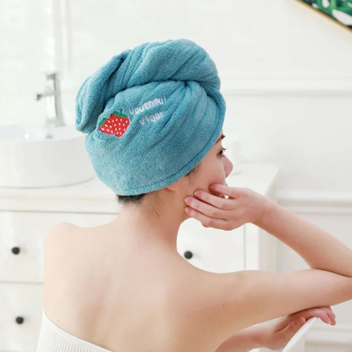 Quick-drying håndklehatt - Super-absorbent | Protects The hair