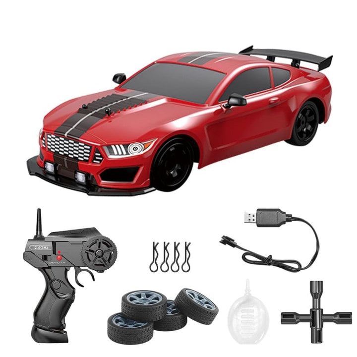 Höghastighets rc operation car 4 wd for racing and play