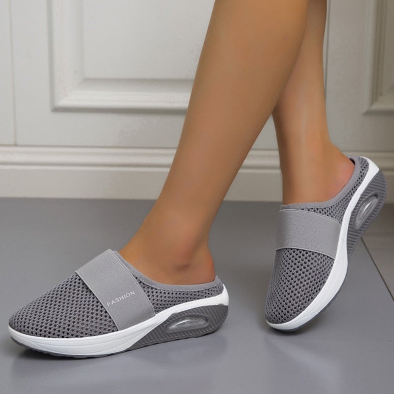 Women orthopaedic shoes with air pillow - alleviate fotsmerter