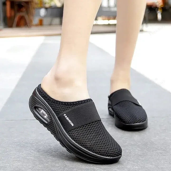 Women orthopaedic shoes with air pillow - alleviate fotsmerter