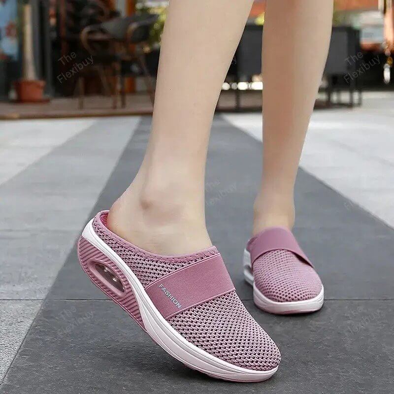 Women orthopaedic shoes with air pillow - alleviate fotsmerter