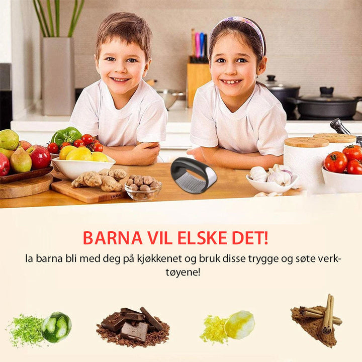 Vitlökpress in Stainless Steel - Simple and Effective Cooking