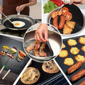 Not-klebende grillmatter - Hard-wearing and reusable grillhjelp