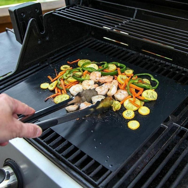 Not-klebende grillmatter - Hard-wearing and reusable grillhjelp
