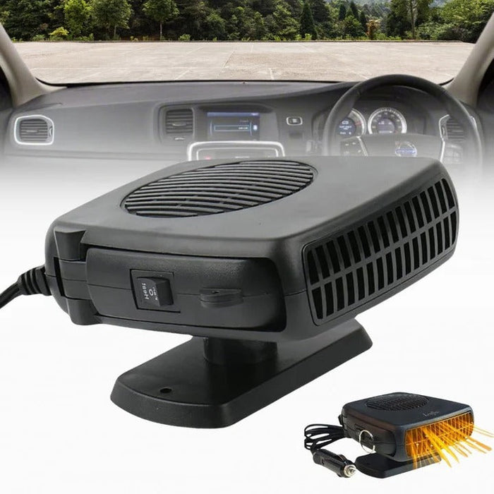 Portabel 12 V 150 W och 300 W keramisk bilvärmare och defroster