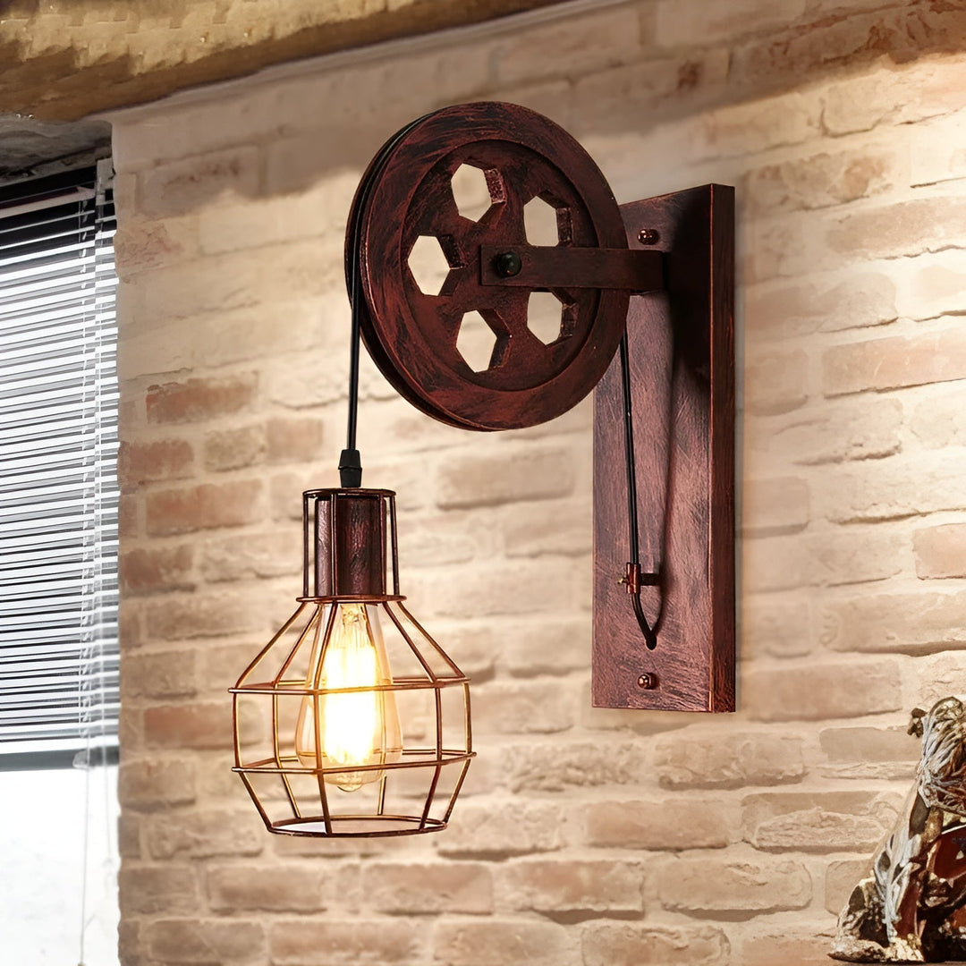 Industrial LED Wall Lamp for Living Room | Modern Design Lighting