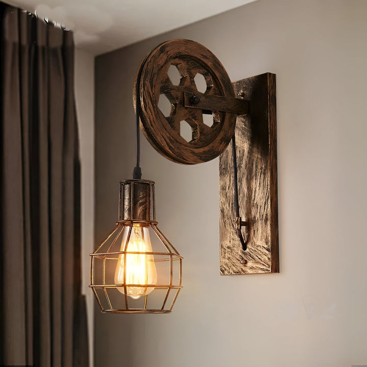 Industrial LED Wall Lamp for Living Room | Modern Design Lighting