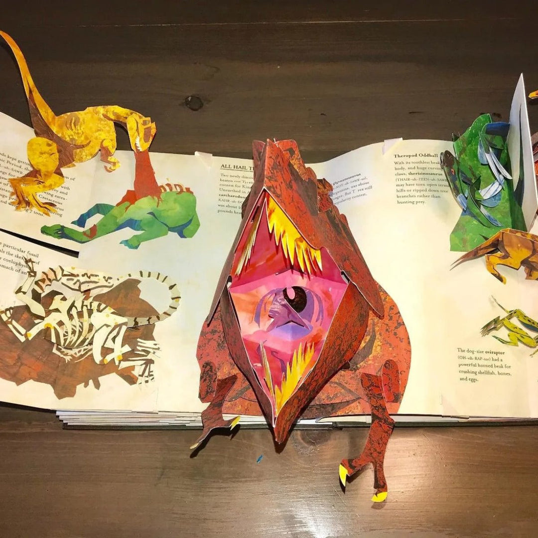 Interactive 3D Dinosaur Book for Children