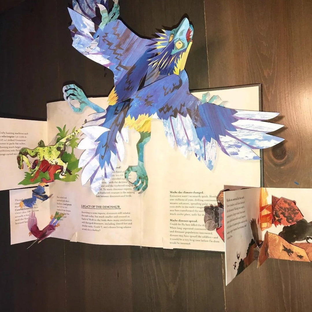 Interactive 3D Dinosaur Book for Children