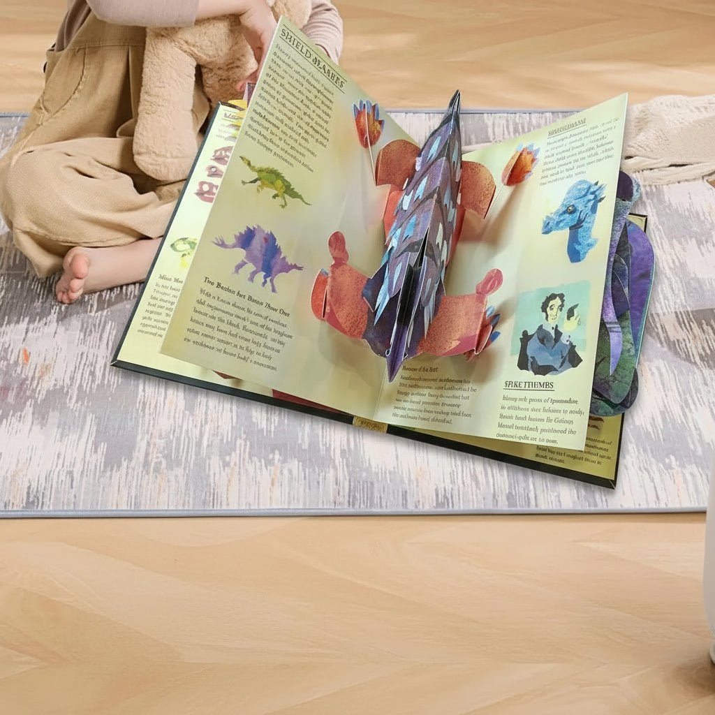 Interactive 3D Dinosaur Book for Children