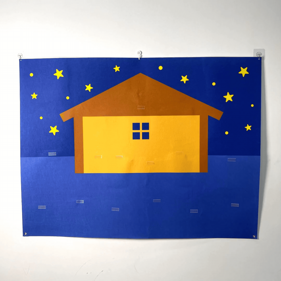 Interactive Felt Nativity Set for Children