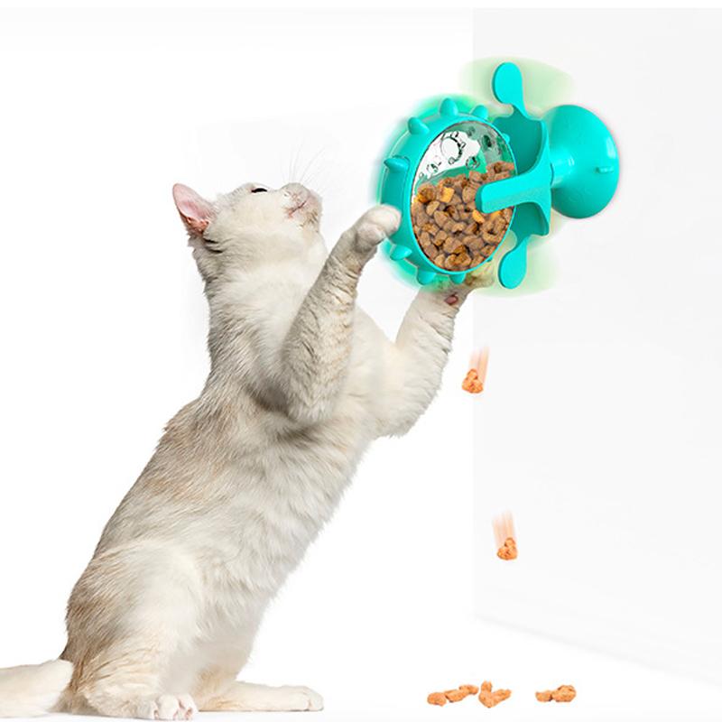 Windmill Pet Feeder Toys - Interactive and Robust