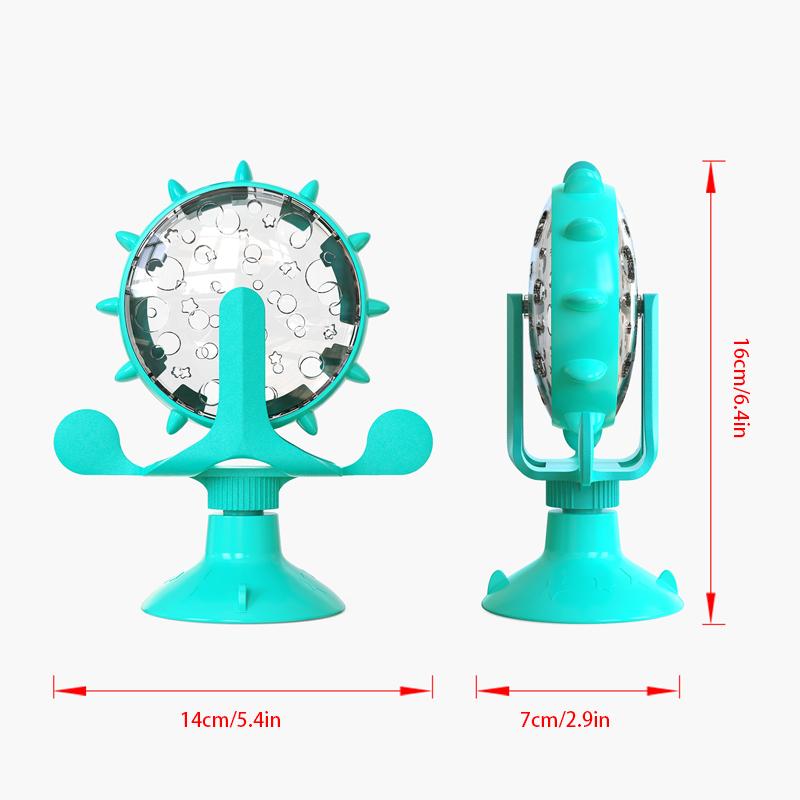 Windmill Pet Feeder Toys - Interactive and Robust
