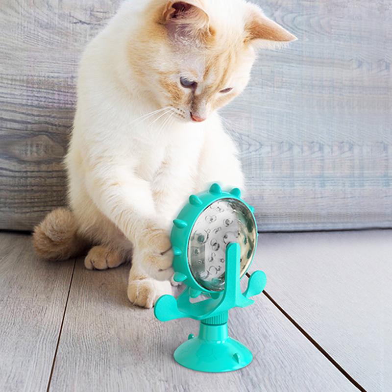 Windmill Pet Feeder Toys - Interactive and Robust