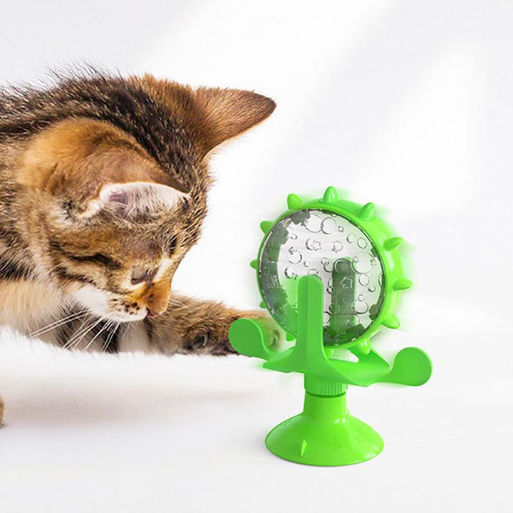 Windmill Pet Feeder Toys - Interactive and Robust
