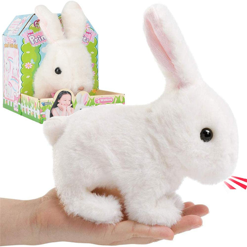 Interactive Stuffed Animal Rabbit HoppyMate for Kids