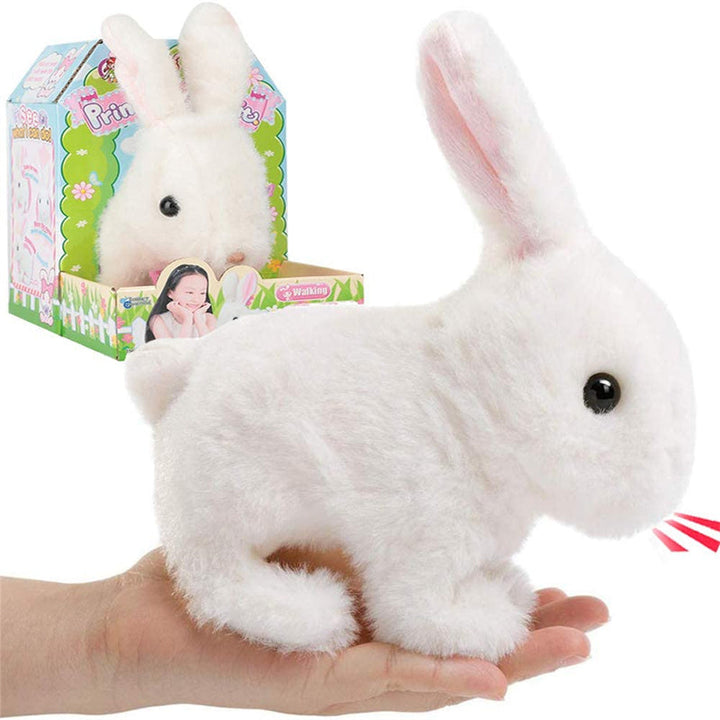 Interactive Stuffed Animal Rabbit HoppyMate for Kids