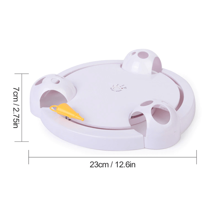 Interactive Pouncing Cat Toy for Hours of Hunting Fun