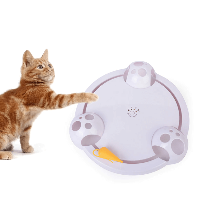 Interactive Pouncing Cat Toy for Hours of Hunting Fun
