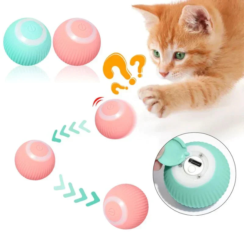 Interactive Smart Rolling Ball for Pets