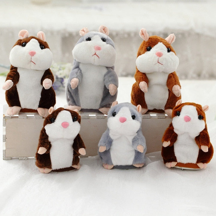 Interactive Retelling Hamster Plush Toy for Kids