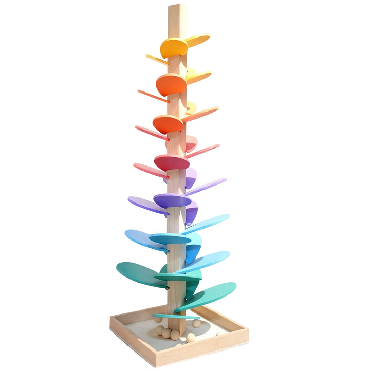 Inter active marble tower for children - läring &amp; fun