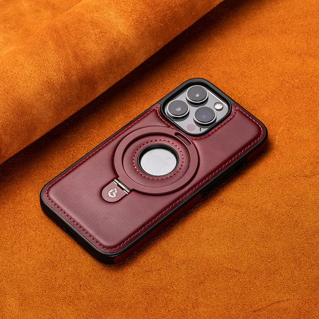 iphone-deksel with magnetic tripod and qi-kompatibilitet