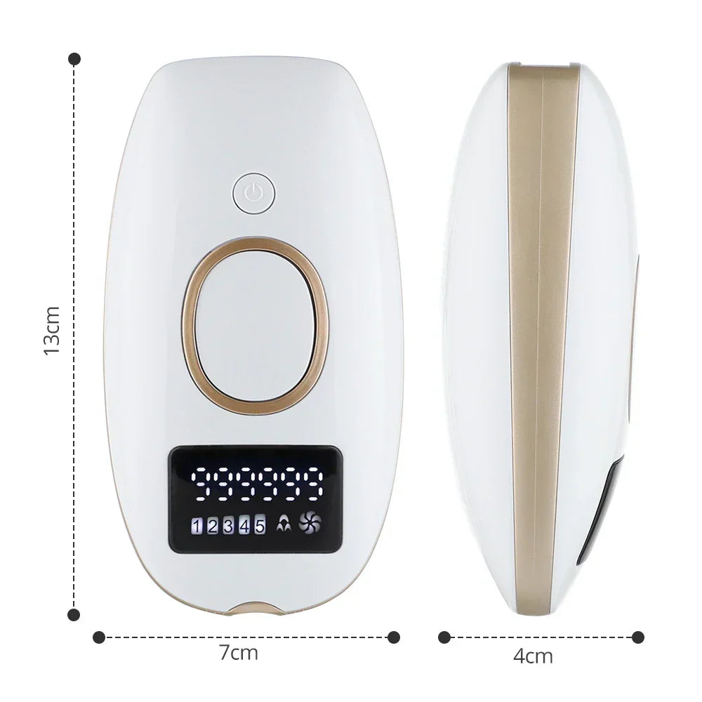 Ipl hårta bortr for long permanent smooth hide home