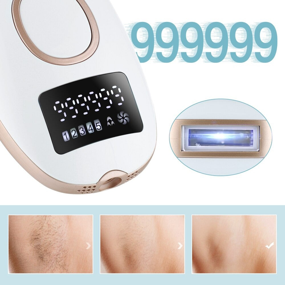 Ipl hårta bortr for long permanent smooth hide home